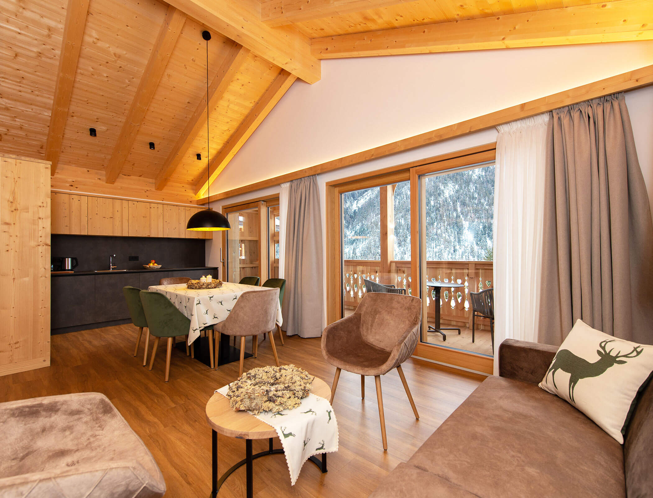 Apartment 3 - Wohnküche